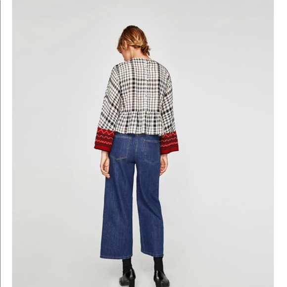 ZARA- CHECKED TOP 😍😍😍brand new - Picture 5 of 7